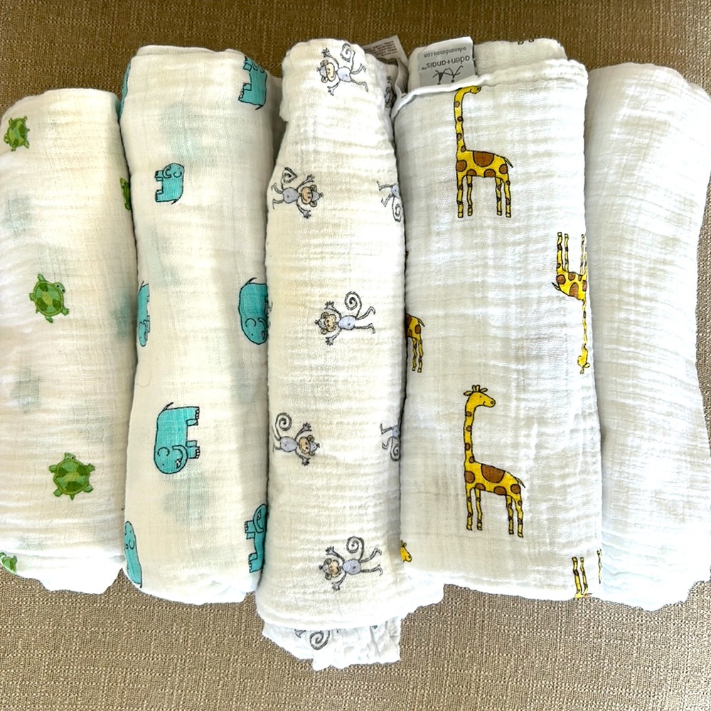 Aden & Anais Muslin Swaddles